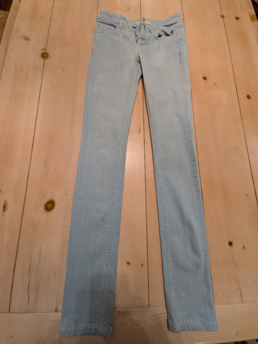 Marc by Marc Jacobs Chrissie 003 Low Rise Skinny Jeans Light Blue Wash Size 25